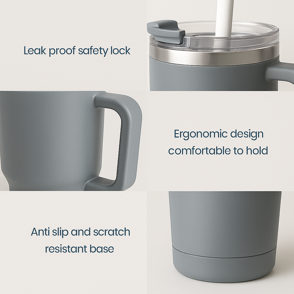 Classic Grey Tumbler