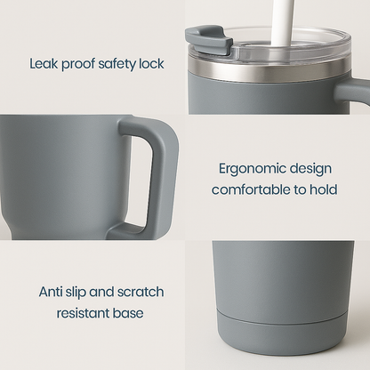 Classic Grey Tumbler